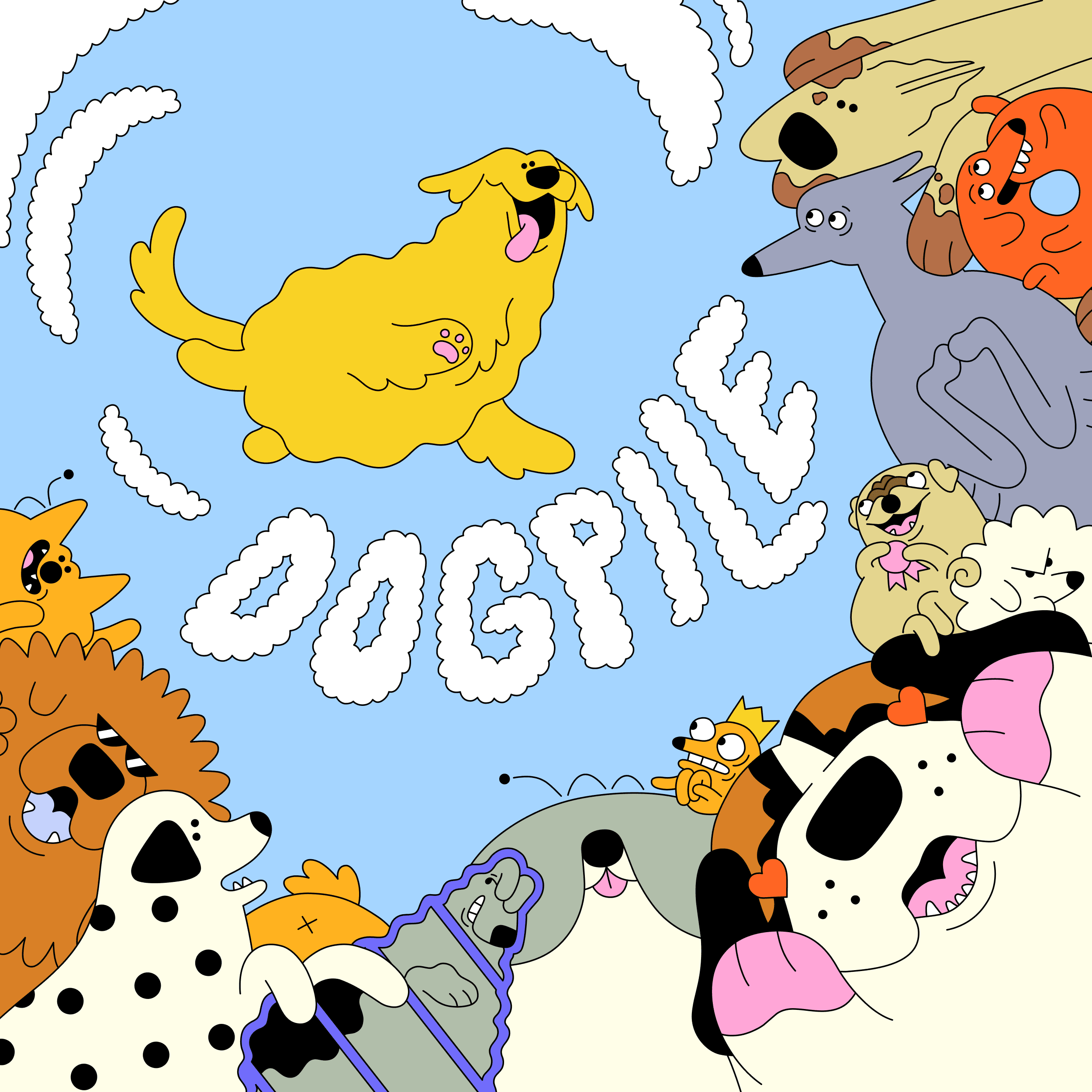 Dogpile — by Foot
